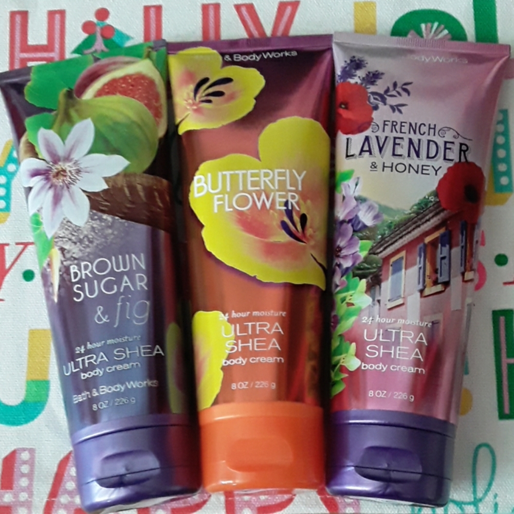 Bath and Body Works Body Cream Set